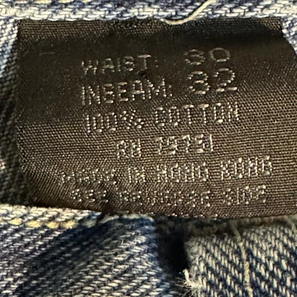 Free world Funk Jeans Waist 30 Inseam 31 Inches Vintage Hi-Rise